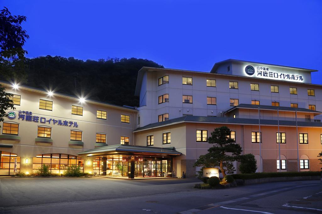 Royal Hotel Yamanaka Onsen Kajikaso Кага Екстериор снимка