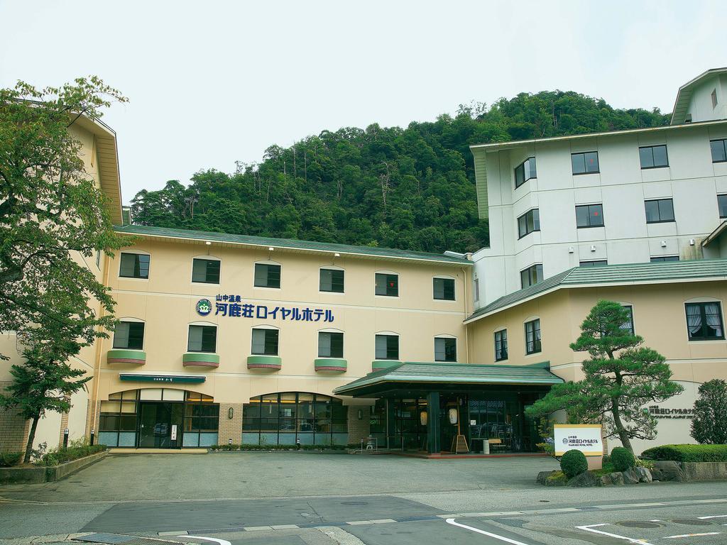 Royal Hotel Yamanaka Onsen Kajikaso Кага Екстериор снимка
